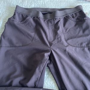 Cherokee Infinity dark gray scrub set